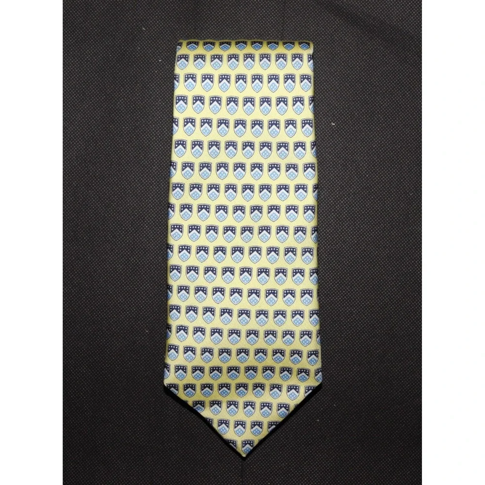 Vineyard Vines Berkeley Preparatory School Shield Logo 100% Silk Necktie‎ Tie